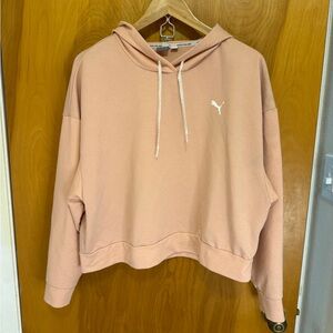 Puma Women's Blush Pink peach Hoodie
